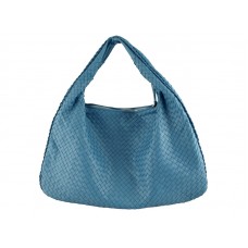 Bottega Veneta Ebano Intrecciato Nappa Belly Veneta Light Blue Bottega Veneta Ebano Intrecciato Nappa Belly Veneta Light Blue
