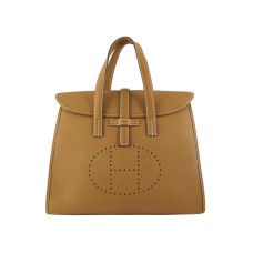 Hermes 08c Flap Bag Brown