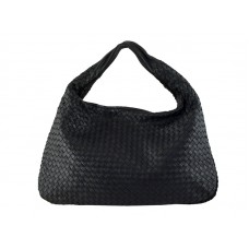 Bottega Veneta Ebano Intrecciato Nappa Belly Veneta Black Bottega Veneta Ebano Intrecciato Nappa Belly Veneta Black