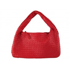 Bottega Veneta Ebano Intrecciato Nappa Small Veneta Red Bottega Veneta Ebano Intrecciato Nappa Small Veneta Red