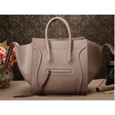 Celine Luggage Phantom Square Tote Bag Epsom Leather Sand