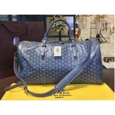Goyard Goyardine Croisiere 45 Grey With Grey Leather Trim 2309-4