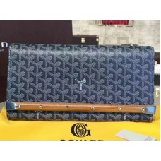 Goyard Chevron Monte Carlo Bois Clutch Grey Goyard Chevron Monte Carlo Bois Clutch Grey