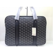Goyard Goyardine Briefcase Black Goyard Goyardine Briefcase Black