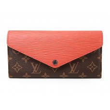 Louis Vuitton Monogram Marie-Lou Long Wallet Piment