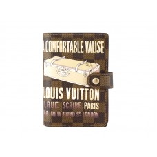 Louis Vuitton Damier Ebene Small Ring Agenda Cover