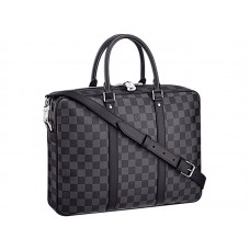 Louis Vuitton Damier Graphite Canvas Porte -Documents Voyage Pm