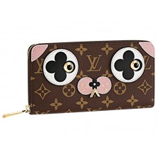 Louis Vuitton Monogram Canvas Zippy Wallet An Adorable Dog